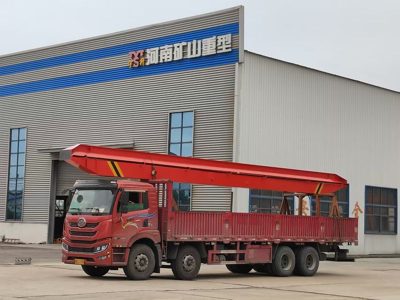 電動單梁起重機 LD8t-13.5m 制作完成 裝車發出